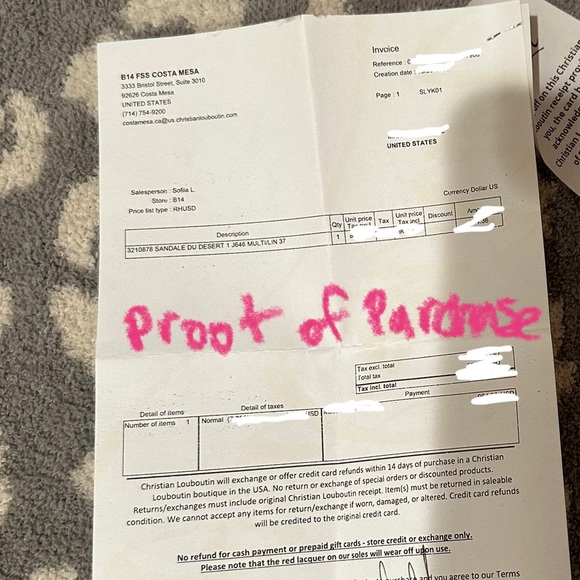 Authentic Christian Louboutin SANDALE DU DESERT Pop Art Ankle Tie Bow Heel Pump - Picture 17 of 17